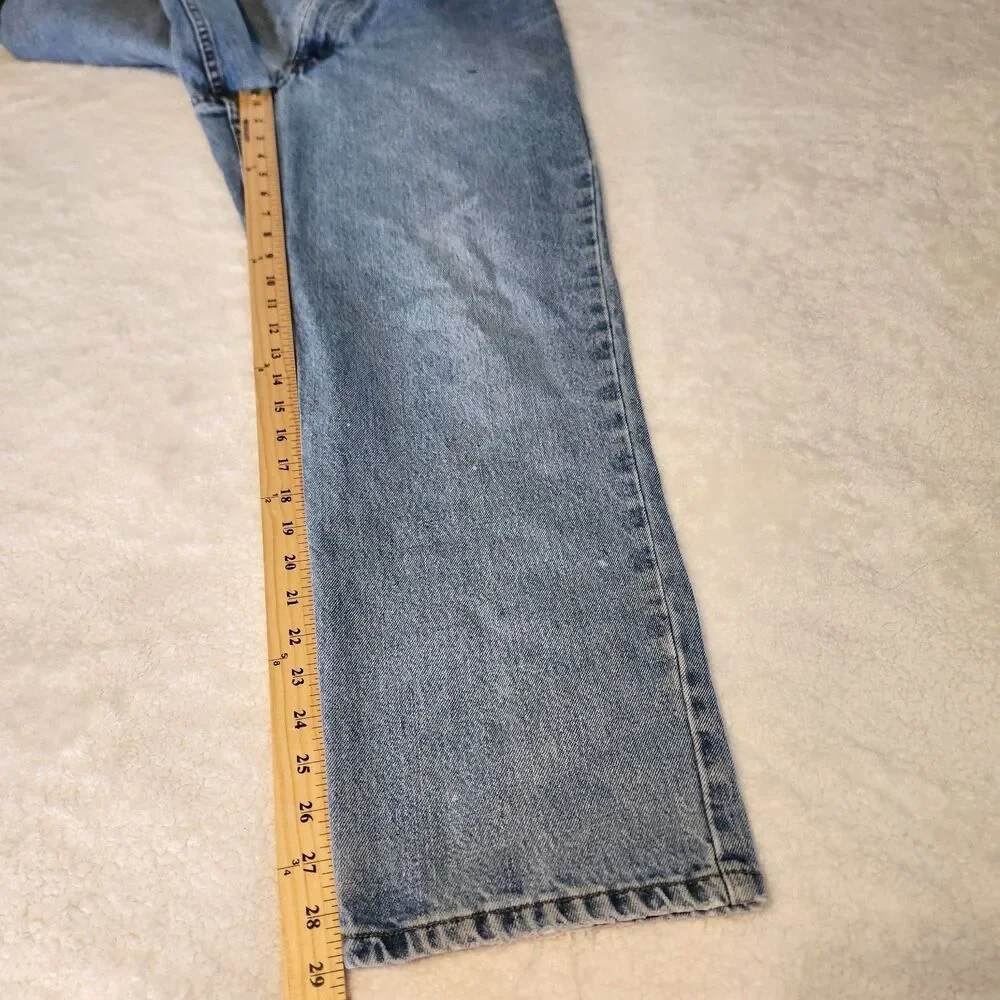 Vintage Eddie Bauer Jeans Mens 34x29* Classic Fit Straight Denim Workwear